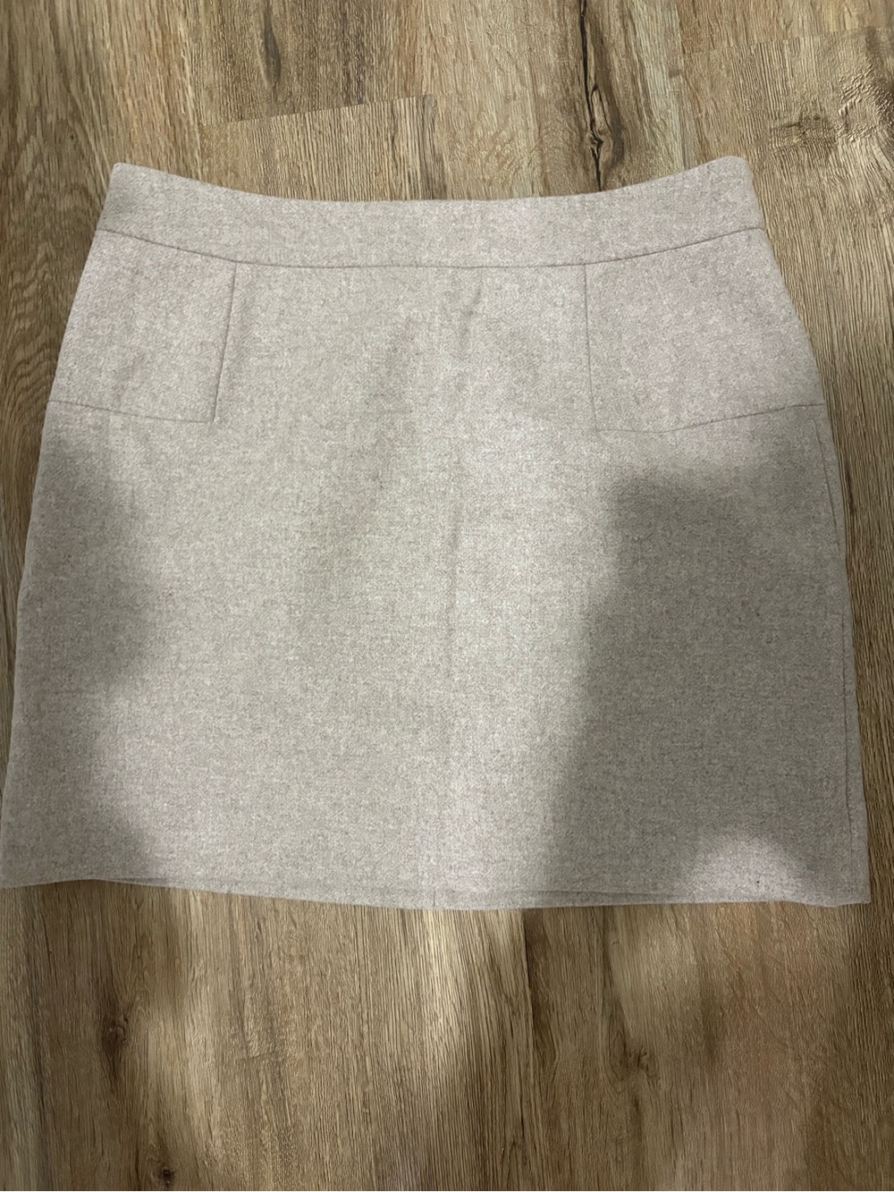 J Crew wool mini skirt